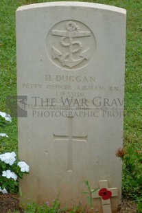 TRINCOMALEE WAR CEMETERY - DUGGAN, HORACE